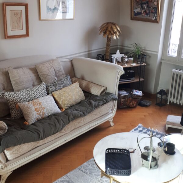 salon décoration d'intérieur vintage