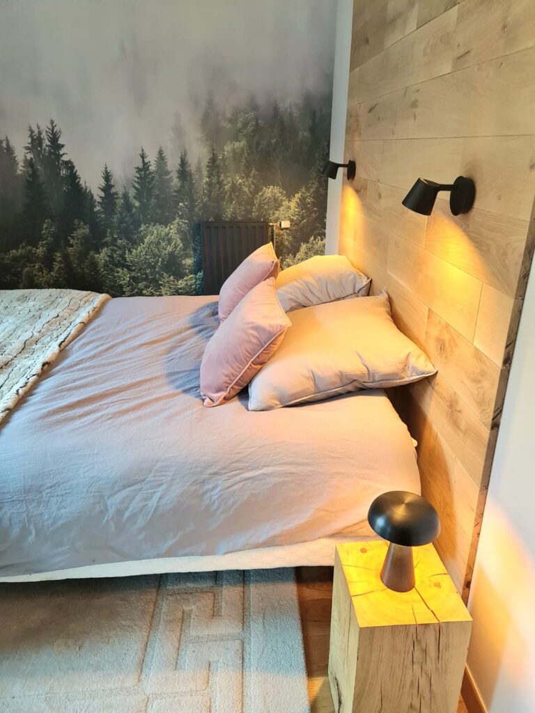 Projet chambre chalet décoration d'intérieur