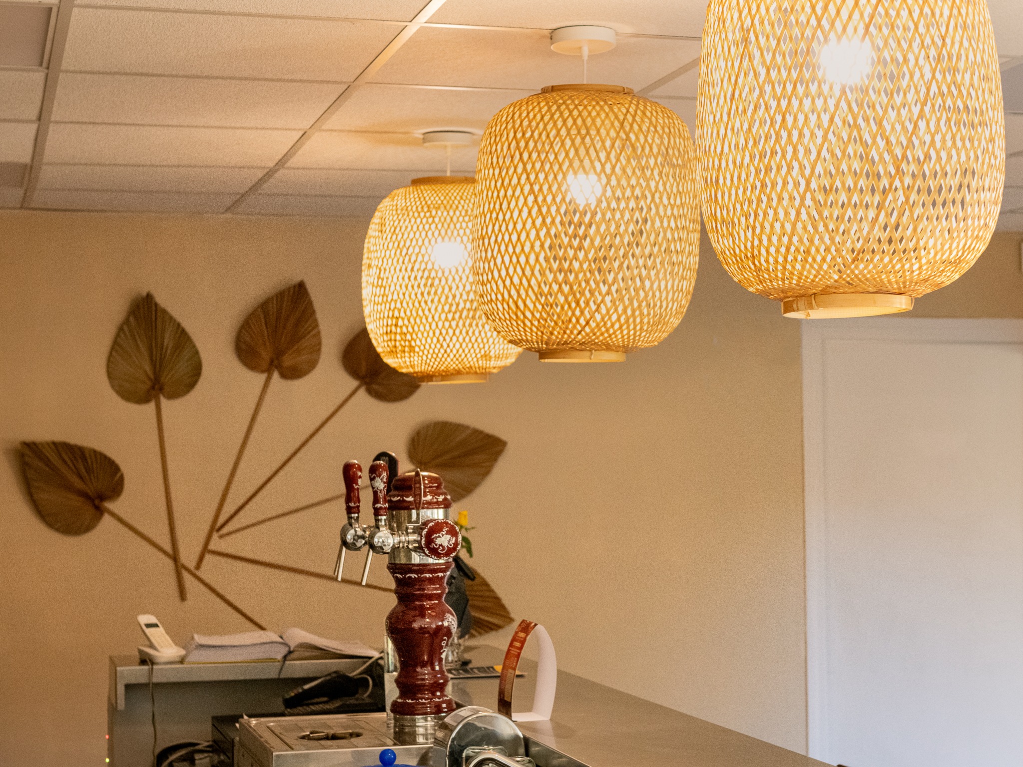 projet restaurant lumières bar