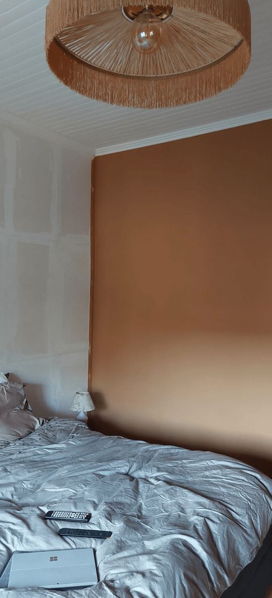 Photo travaux chambre vintage