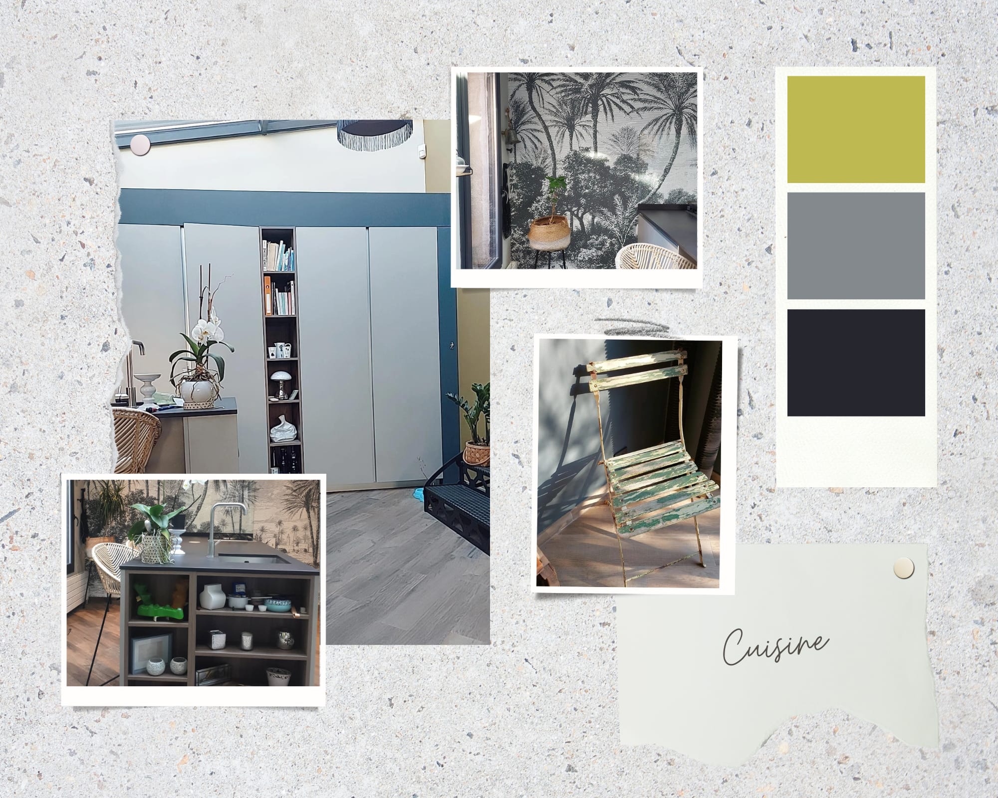 Moodboard realisations cuisine